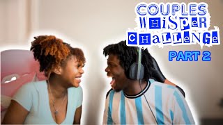 WHAT DID WE SAY CHALLENGE‼️ (Couples Whisper Challenge)