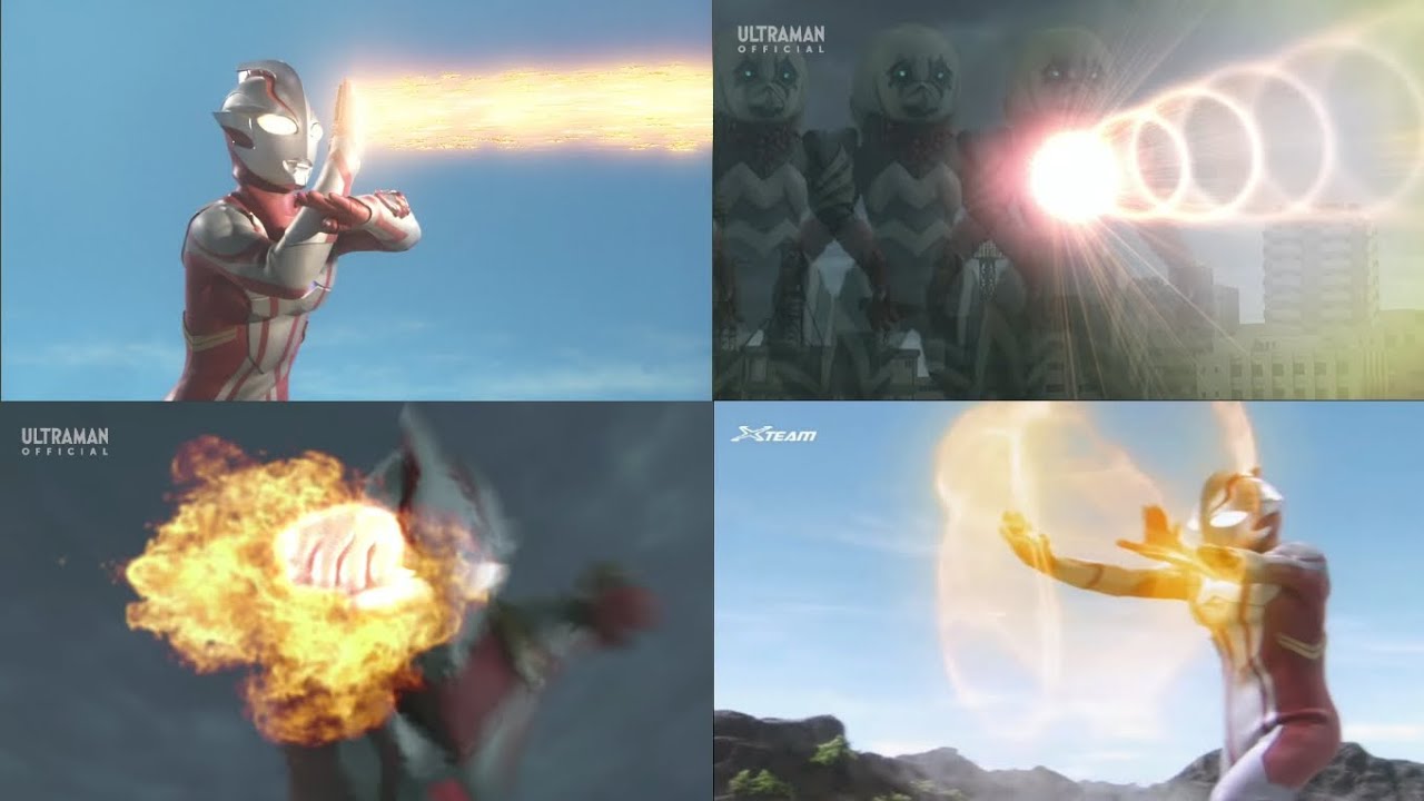 Ultraman Mebius All Technique