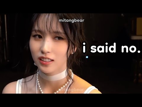 why mina refused to do this for jeongyeon