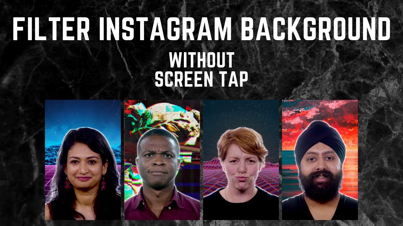 CARA MEMBUAT FILTER INSTAGRAM BACKGROUND ANIMASI (WITHOUT SCREEN TAP