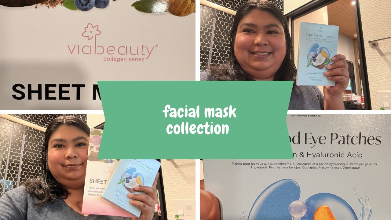 Facemask haul ! 