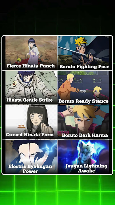 🎯 Boruto vs Hinata ⚡ | Mother-Son Power Clash! #naruto #fypジ #anime #hinata #boruto