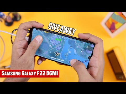 Samsung Galaxy F22 BGMI Gaming Review with FPS Test & Heating | Gyro, Gameplay ⚡⚡ Hindi