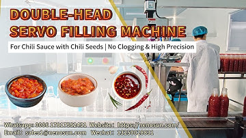 Nenosun Automatic 2 double head Servo Double Nozzle #fillingmachine  #fillingmachinechina