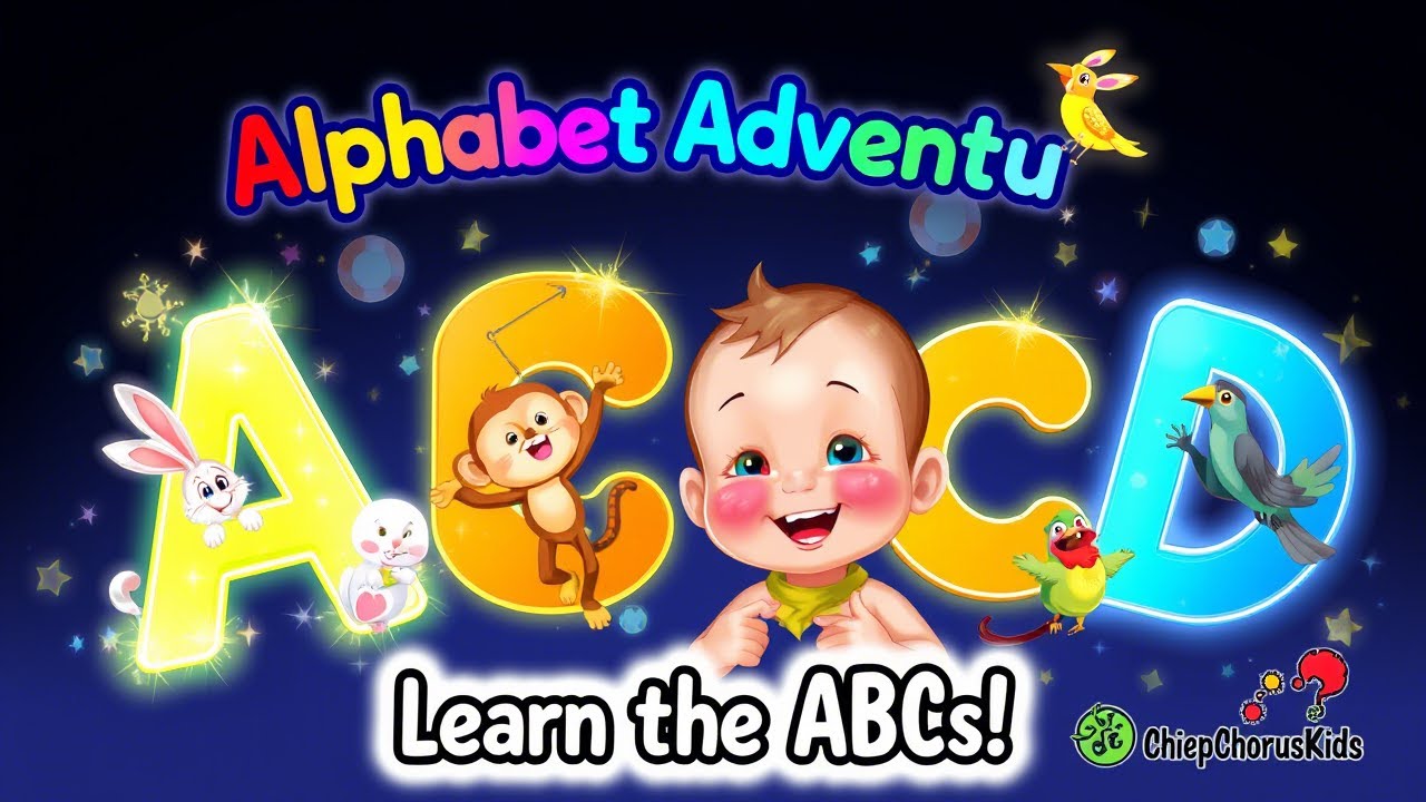 Alphabet Adventure | Fun ABC Song for Kids | Learn Letters A to Z | ChiepChorusKids