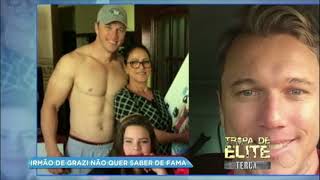 Irmão da Grazi Massafera não quer saber de fama