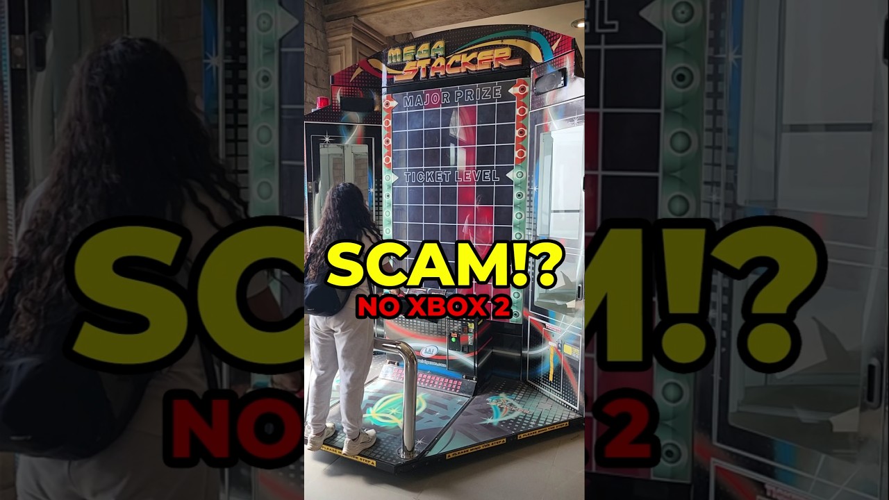 SCAMMED! I Won an Xbox TWO on MEGA STACKER?! 😱 (Arcade Jackpot Scam)