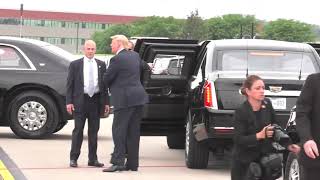 President arrival at Offutt AFB, NE (2019) 🇺🇸