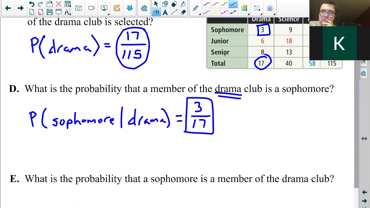 12.2 Notes - Conditional Probability - YouTube