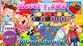 Level 1,202 - 2016 OG Candy Crush Saga