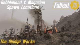 Fallout 76 Bobblehead & Magazine Spawn Locations - The Sludge Works