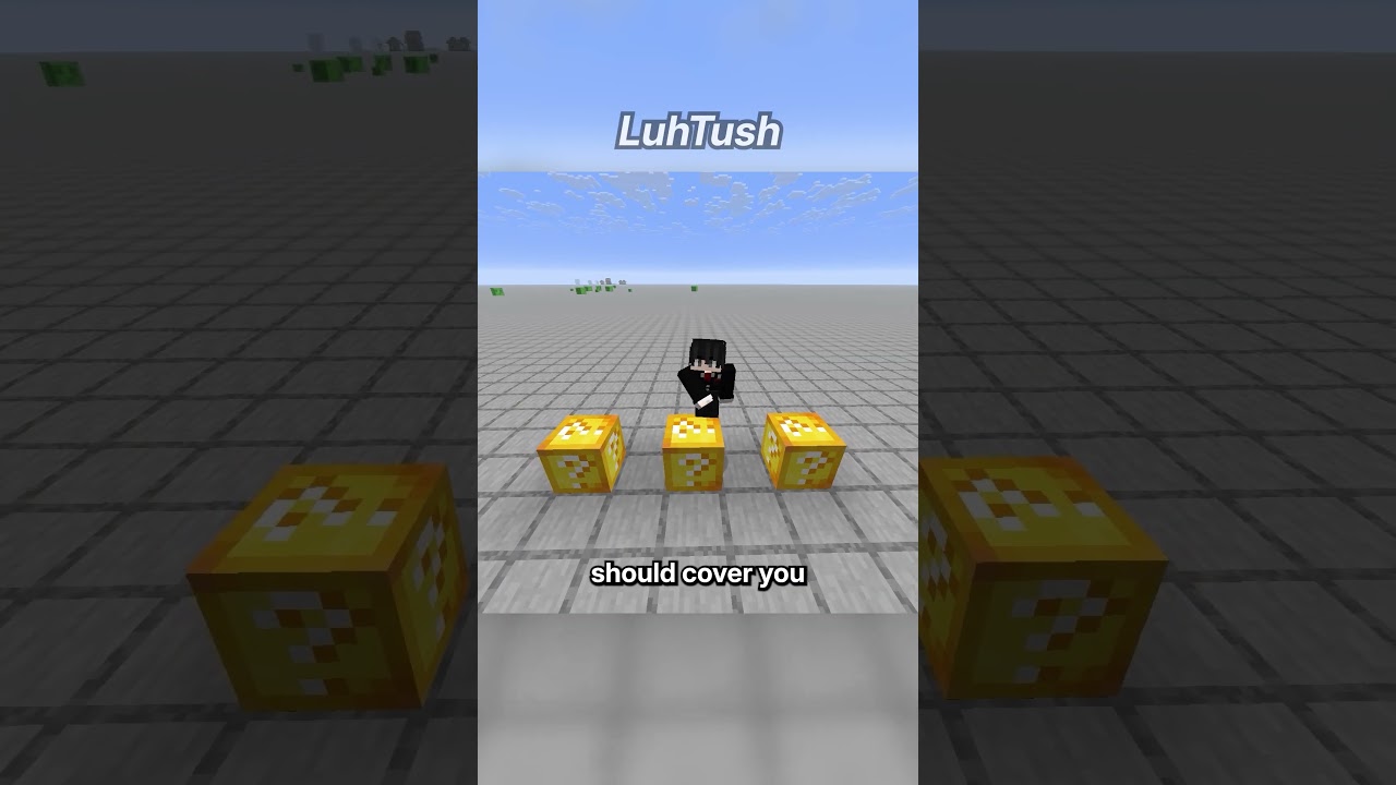 3 items to bring hmm 🤔 #minecraft #gaming