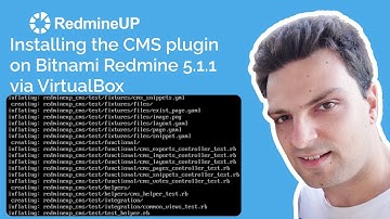 Installation of the CMS plugin on Bitnami Redmine 5.1.1 stable on VirtualBox