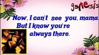 Mama (Lyrics) - Genesis | Correct Lyrics