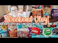 WEEKEND VLOG | large family grocery haul | birthday party prep | birthday vlog | mobile home living!