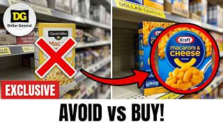 Grocery Items To AVOID At Dollar General (And What To Buy Instead)