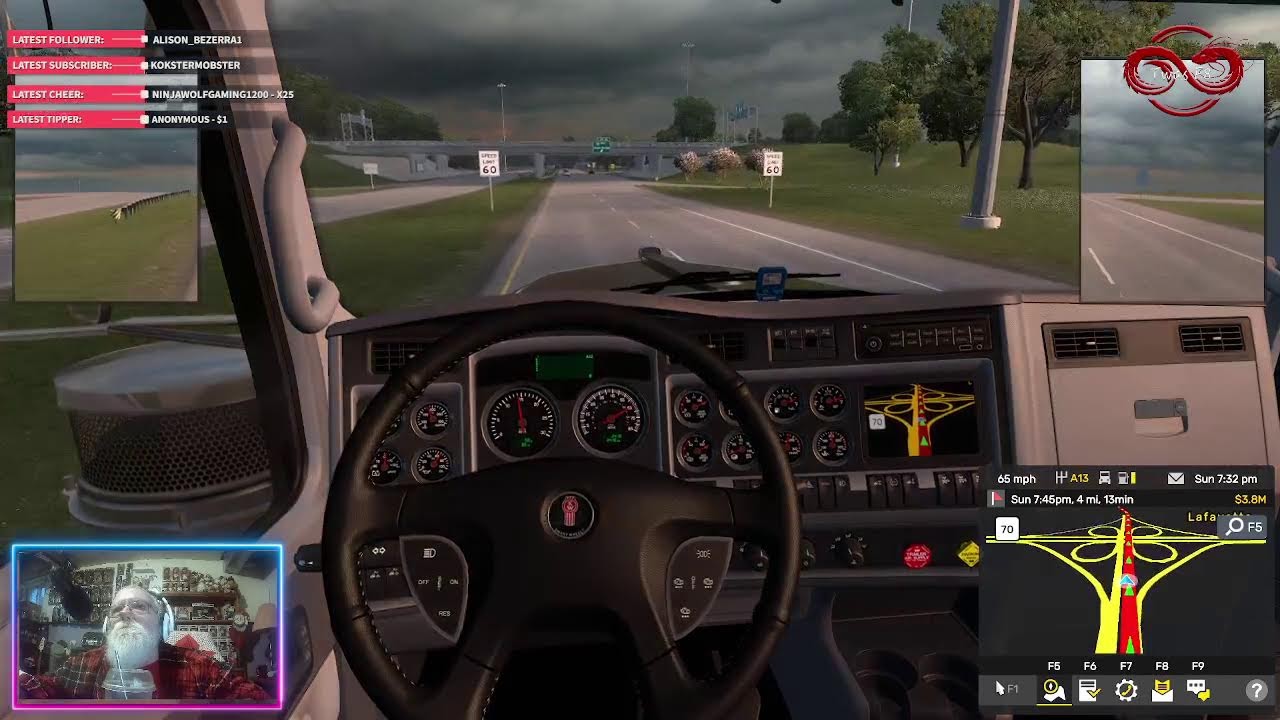 American Truck Simulator - Louisiana  98.2M/125M                97.1M/125M. Lets goooo