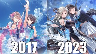 Evolution of Blue Reflection Games [2017-2023]