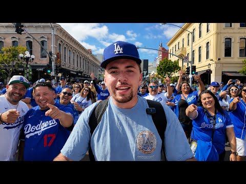 Dodger fans takeover Petco Park