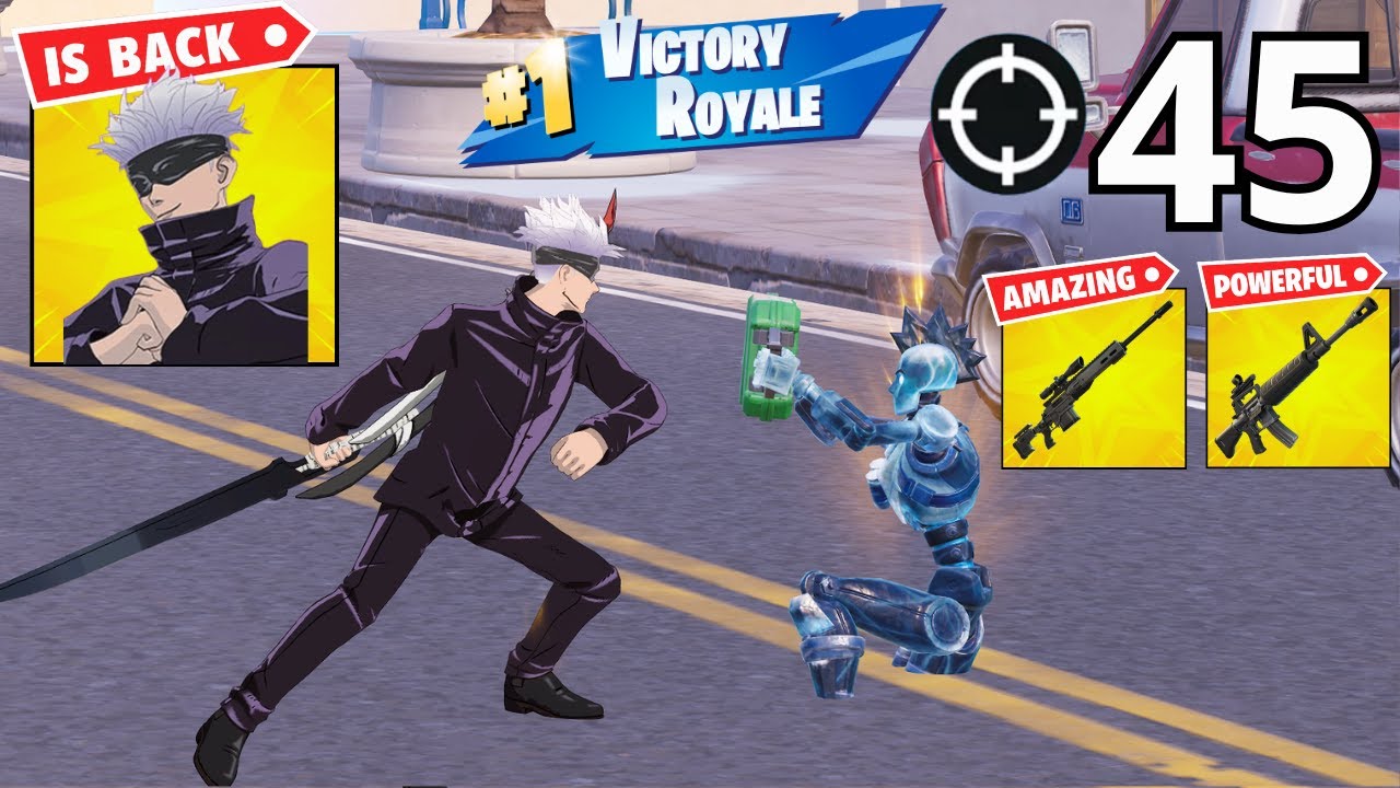 45 Elimination Gameplay Wins Zero Build (NEW FORTNITE CHAPTER 7 SEASON 1)