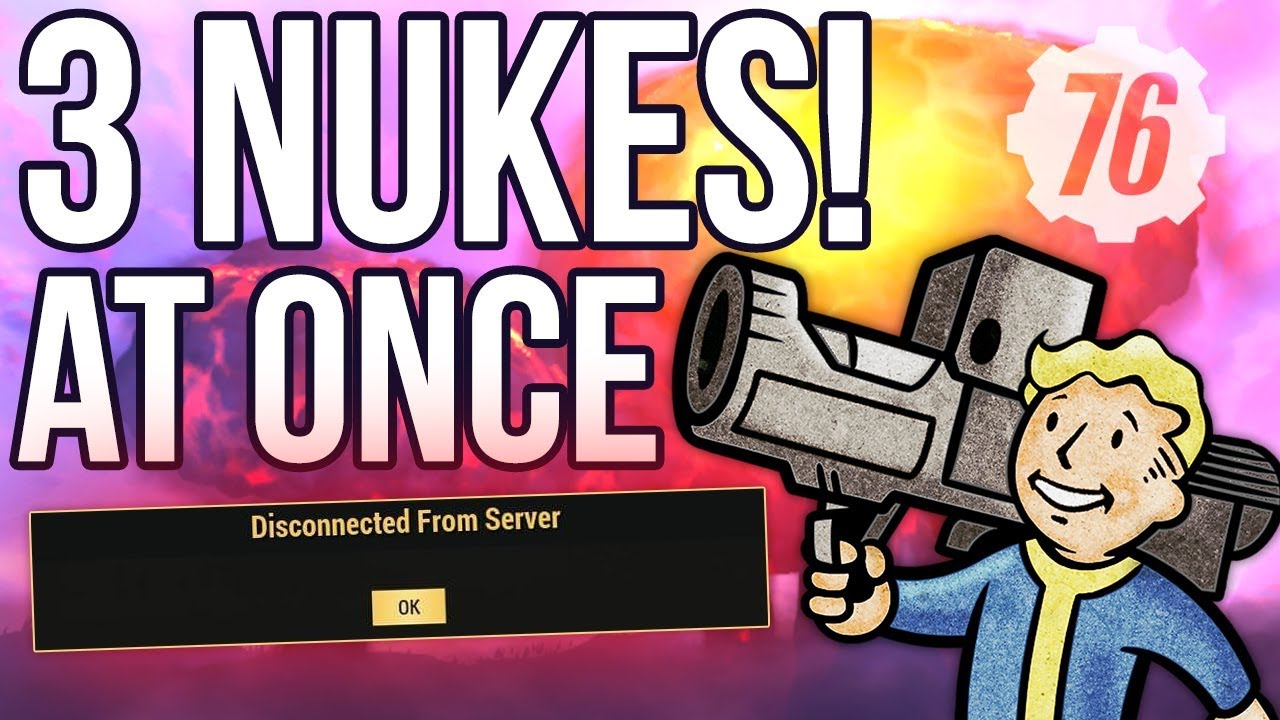 Fallout 76 Players Launched So Many Nukes At Once That They Crashed A Server The Verge - 1000 nukes vs roblox bunker survival