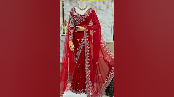 latest wedding ceremony saree#red saree for bridal#bridal sarees design#new saree#viral#ytshorts