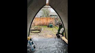 How to build an arch with scarf joints.
