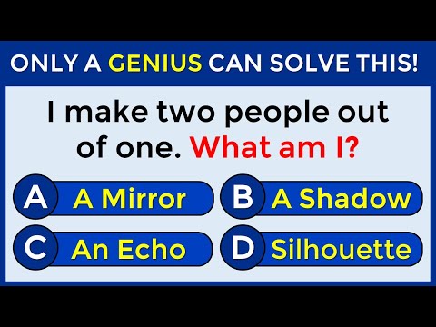 Can You Solve These 30 Tricky Riddles? Riddle Quiz with Answers