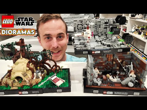 ALL LEGO Star Wars Dioramas Reviewed 