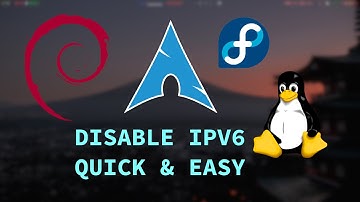 How to disable IPv6 in Linux | Quick & Easy | Arch/Debian/Fedora