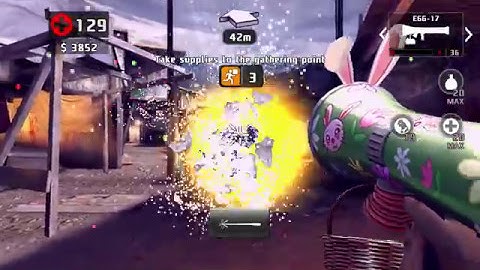 Dead Trigger 2 Supply Run Steyr Aug + Egg-17 + Holy Grenade Nvidia Shield Tablet