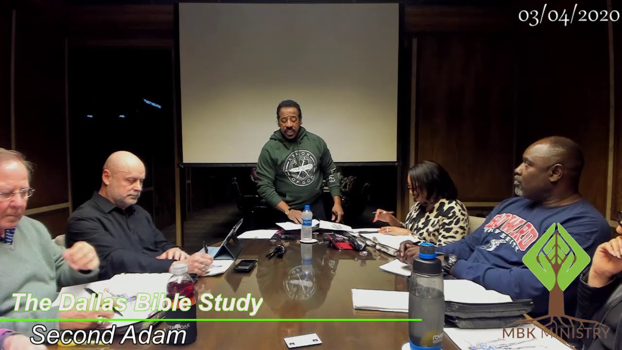Dallas Bible Study Live Stream Second Adam YouTube