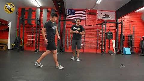 Lateral Jump to 90 degree continous broad jump