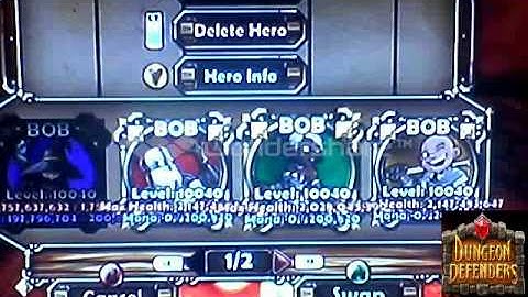 Dungeon Defenders Modder game save 5