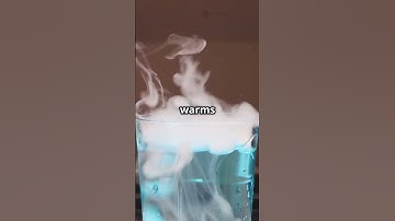Why do dry ice produces smokes #youtubeshorts #facts #sciencefacts