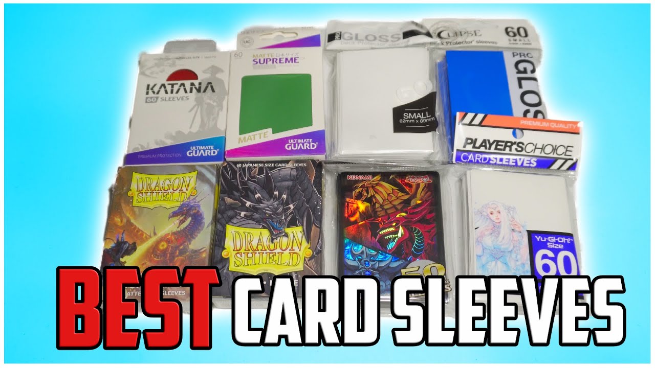 TIERLIST Ranking The BEST YuGiOh Sleeves! YouTube