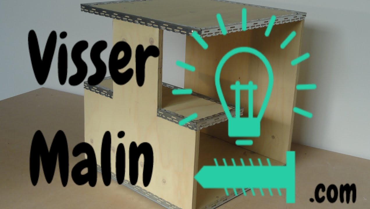 Comment fabriquer une table de lit (table d'appoint) - EP19 - Visser Malin