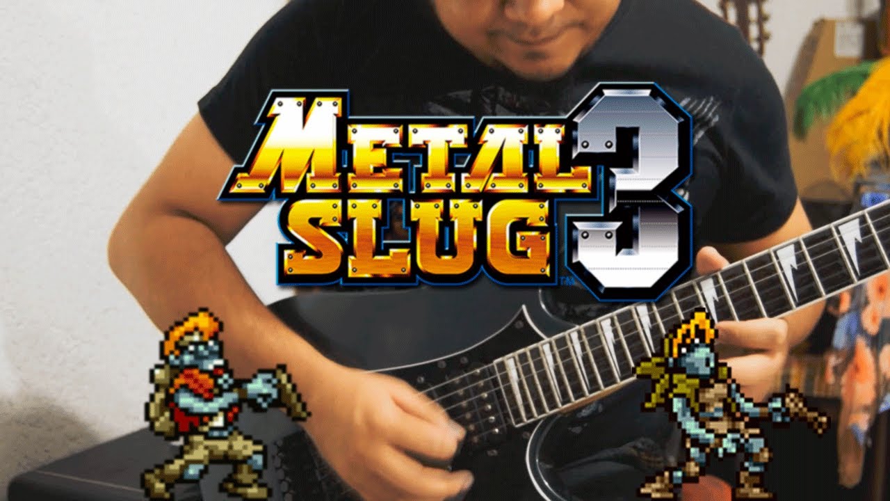 Metal Slug 3 - Midnight Wandering Guitar cover (Zombies level) with Sounds FX