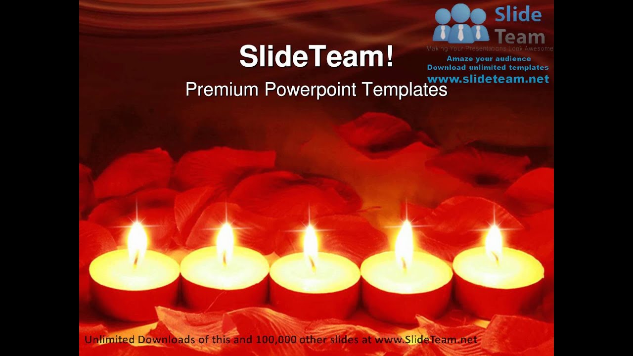 romantic lights holidays powerpoint templates themes and backgrounds romantic ppt templates