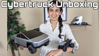 Unboxing: Hot Wheels Tesla Cybertruck 1:10 Scale with Cyberquad