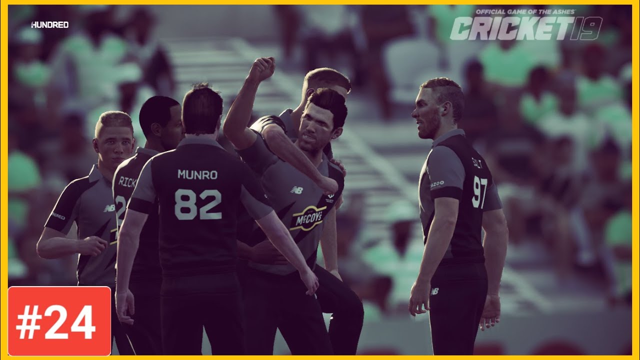 Manchester Originals vs London Spirit | 24th Match | The Hundred Highlights | Cricket 19 1080p