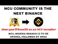 Will ncu community be the next binance