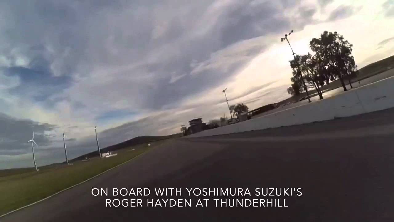 Roger Hayden on-board video from Thunderhill Raceway Park.