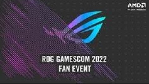 ROG Gamescom Fan Event 2022 ｜JOIN THE STREAM & WIN BIG PRIZES 🏆🏆 #ROGGamescom22 #X670E #HaveItAll