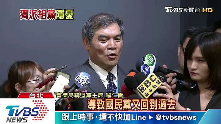 绿营分裂？喜乐岛组党冲击2020选情 - 天天要闻