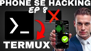 Hacking on Phone? Full Termux Course Start (Episode 8) #panel #coding #haking #haker
