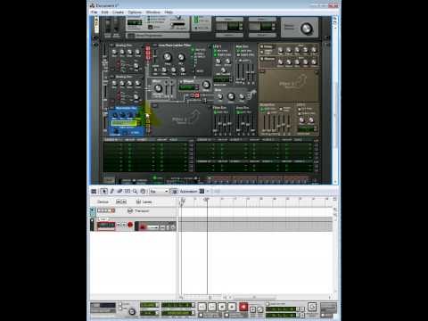 Reason 4 Dubstep wobble bass Tutorial for beginners