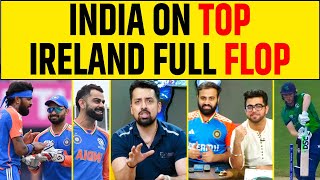 🔴- IND VS IRE T20 WORLD CUP: INDIAN BOWLING DOMINATION, IRELAND FLOP SHOW, EASY WIN!