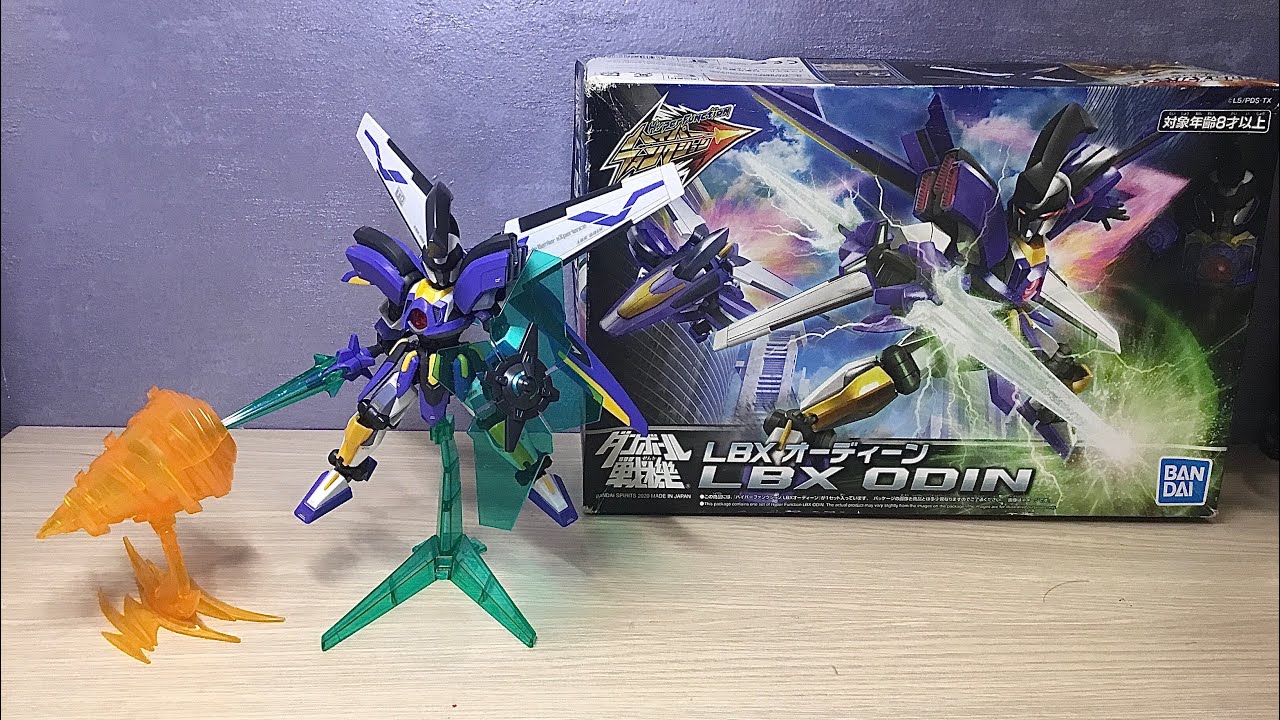Review đấu sĩ LBX: Hyper Function Odin