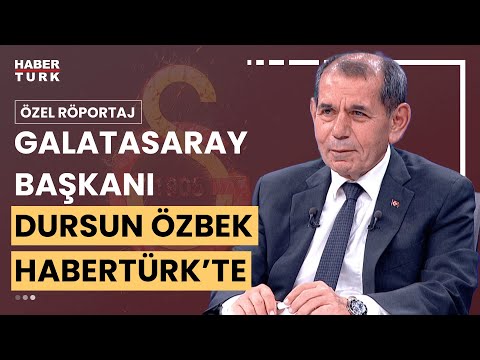 #CANLI - Galatasaray Başkanı Dursun Özbek Habertürk'te